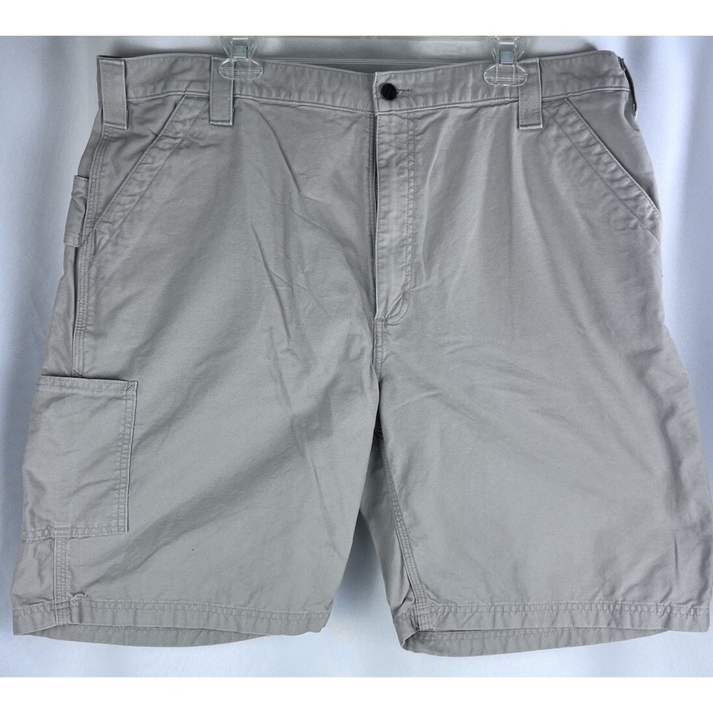 Men's Carhartt Original Fit Canvas Carpenter Work Shorts Size:42